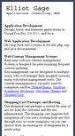 Mobile Screenshot of elliotgage.com
